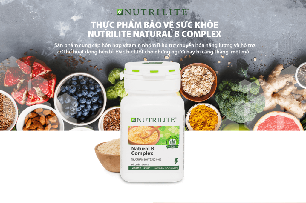 Amway Nutrilite Natural B Complex 100 viên Alisale