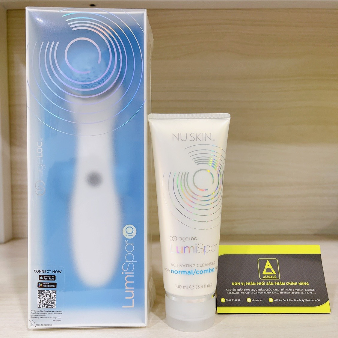 Máy Rửa Mặt Lumipsa iO Nuskin Da Thường Nomal