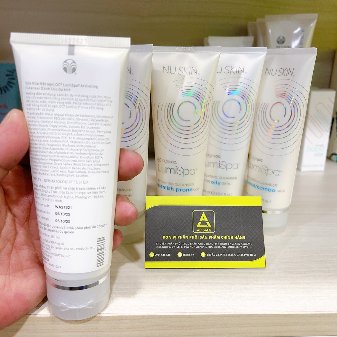 Sữa Rửa Mặt Lumispa Nuskin Dry