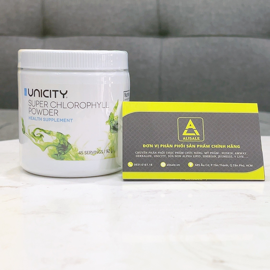 Bột Diệp Lục Unicity Chlorophyl Powder