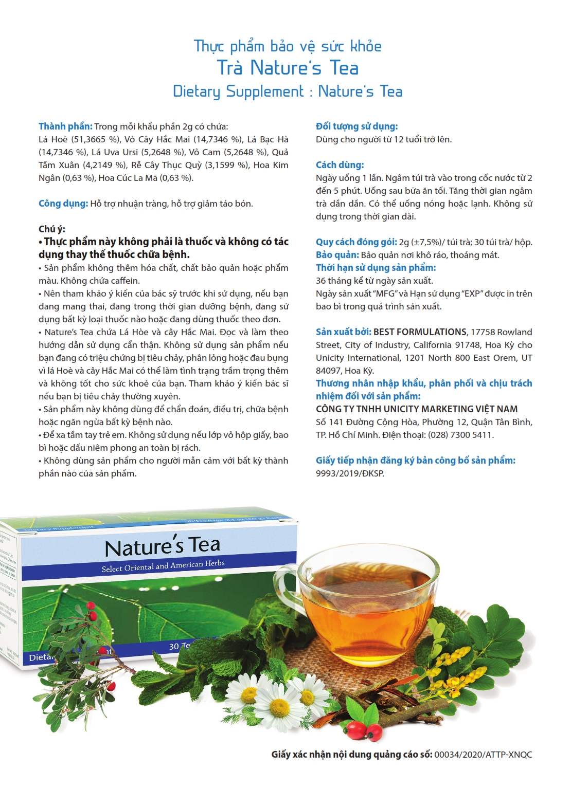 Nature tea catalogue V3 002