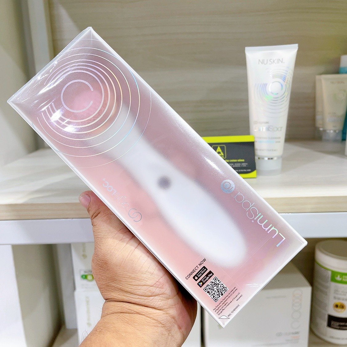 Máy Rửa Mặt Lumipsa iO Nuskin Rose